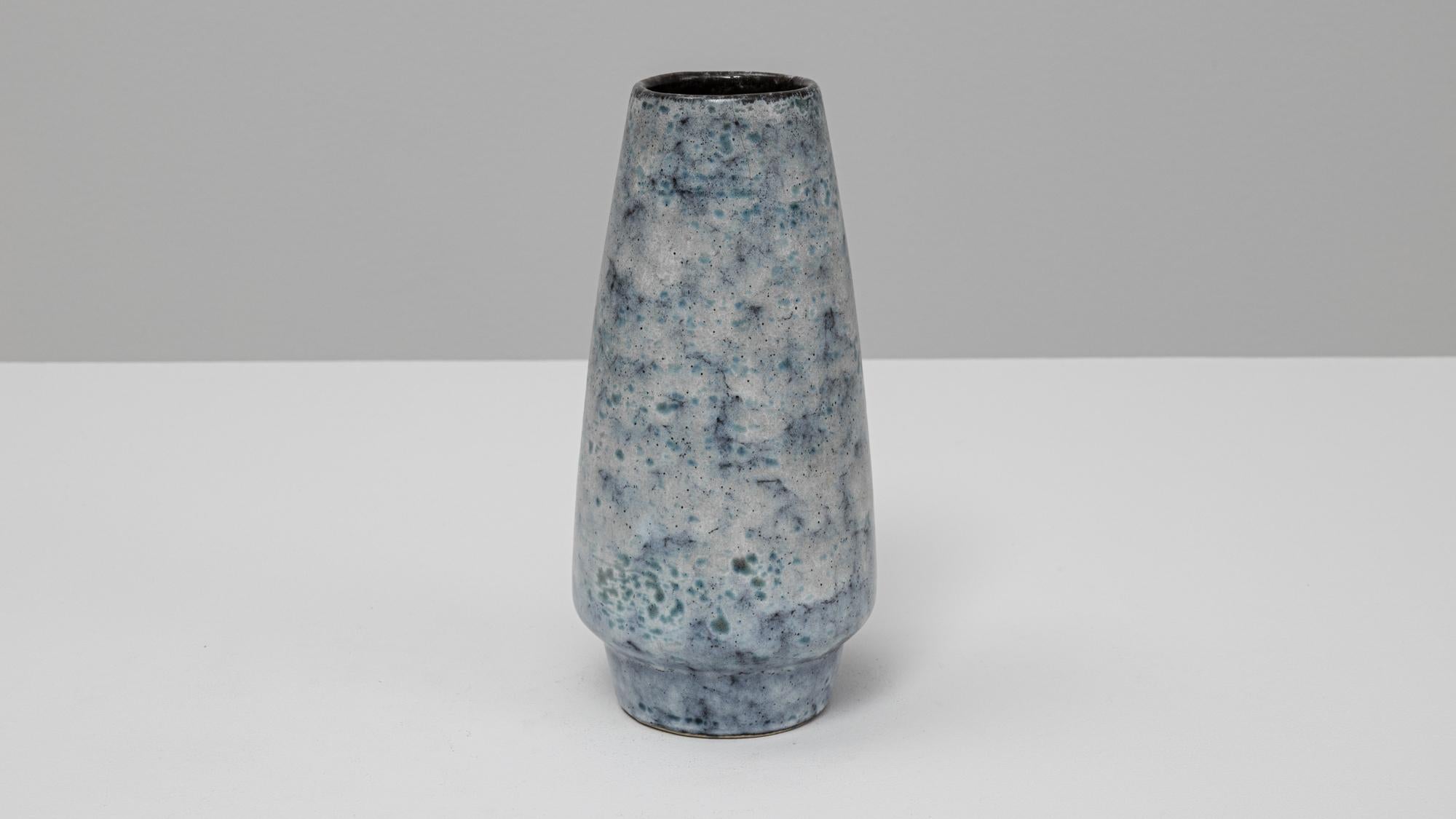 Vaso in ceramica a lava grassa del XX secolo in vendita 3