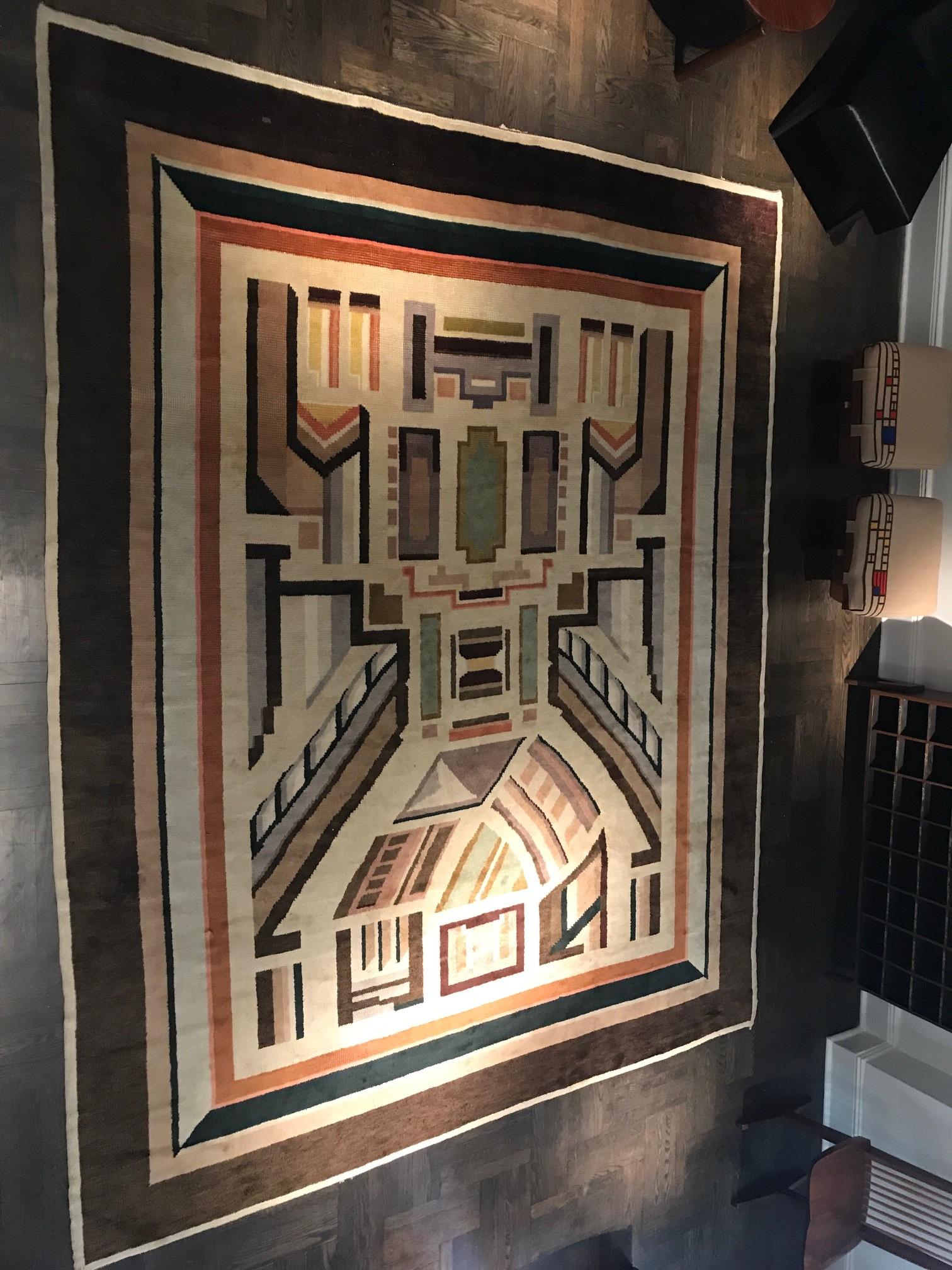Hand-Knotted 20th Century European Rug