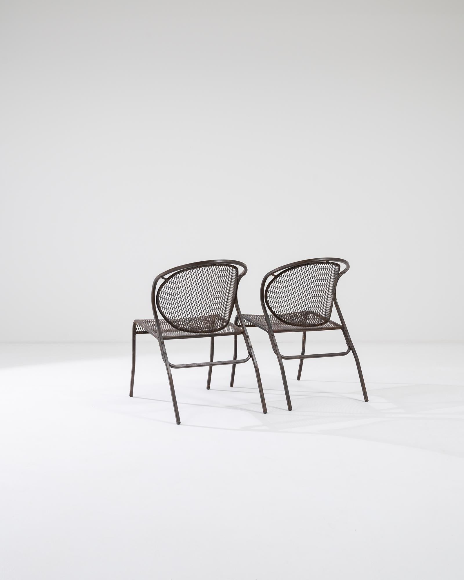 20th Century European Garden Chairs, a Pair 2