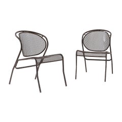 20th Century European Garden Chairs, a Pair