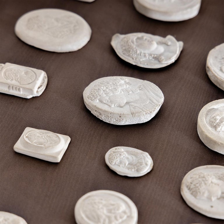 20th Century European Gem Collection of Hundred Fourteen Plaster Casts