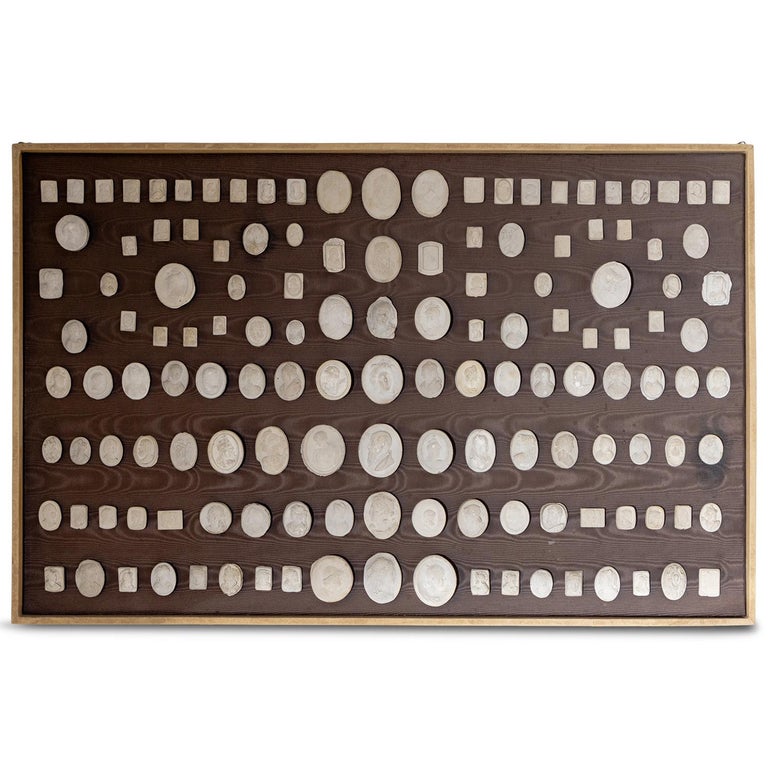 20th Century European Gem Collection of Hundred Fourteen Plaster Casts