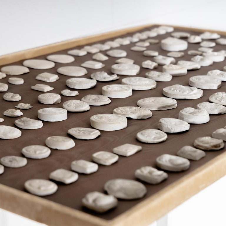 20th Century European Gem Collection of Hundred Fourteen Plaster Casts