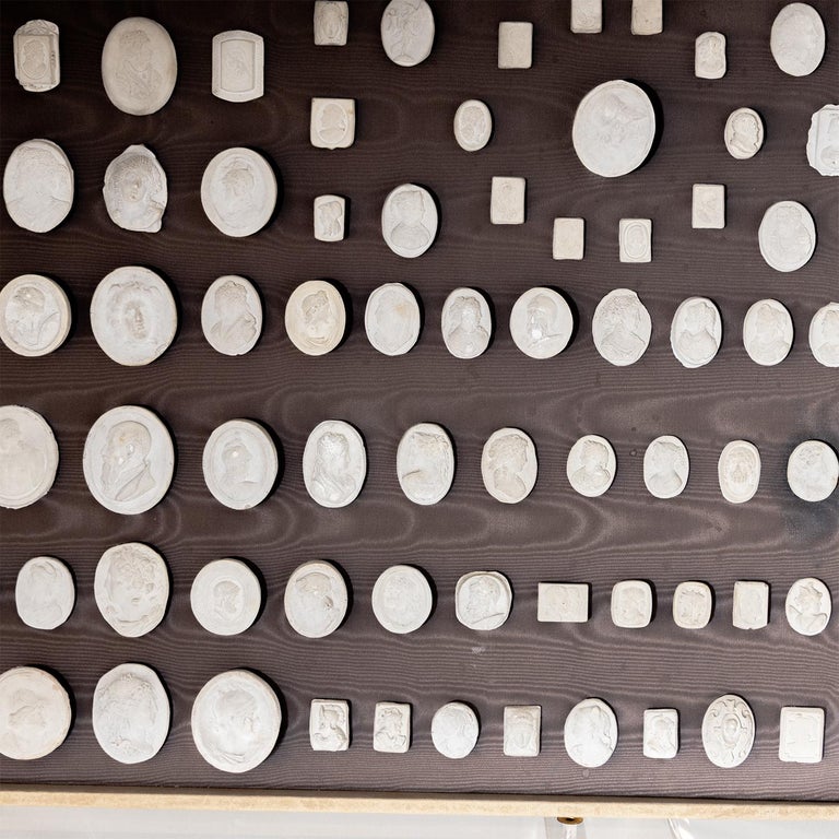 20th Century European Gem Collection of Hundred Fourteen Plaster Casts