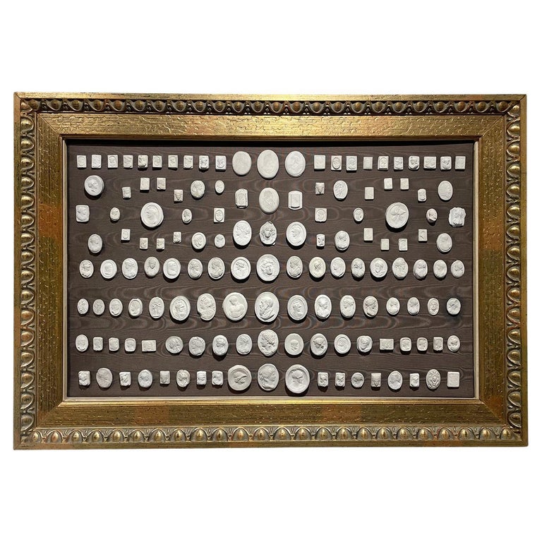 20th Century European Gem Collection of Hundred Fourteen Plaster Casts