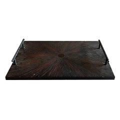 20th Century European Mid-Century Modern Vintage Wooden Serving Tray