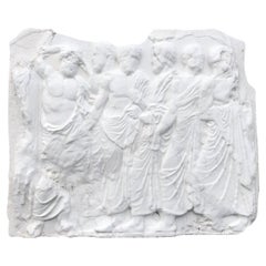 Europäisches Parthenon Statuario Marmorrelief des 20. Jahrhunderts - Antike Dekoration