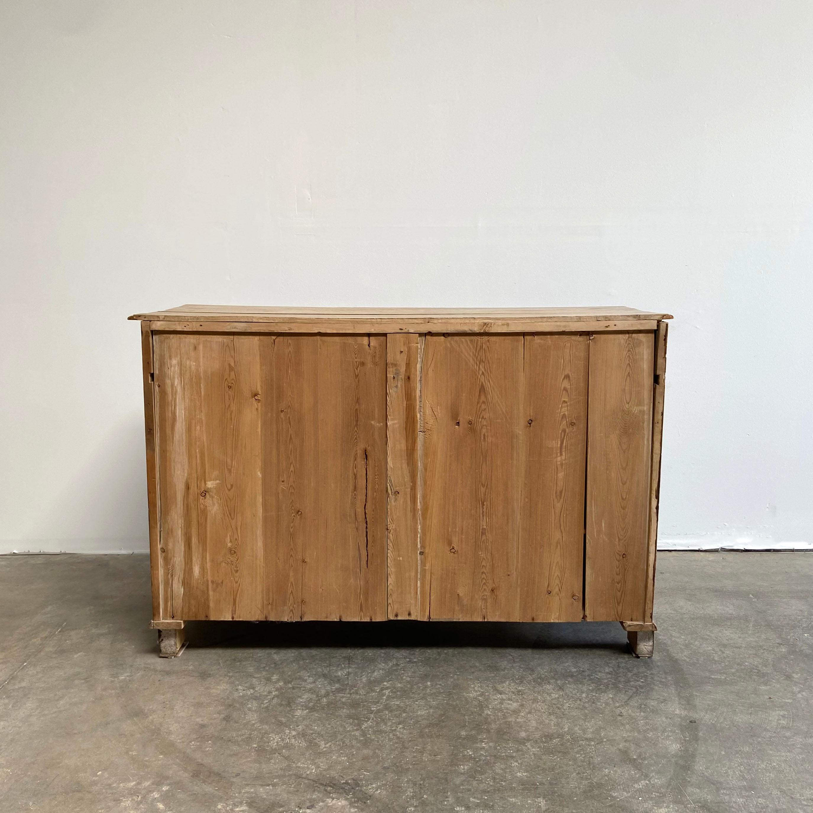 20th Century European Pine Sideboard or Cabinet 3
