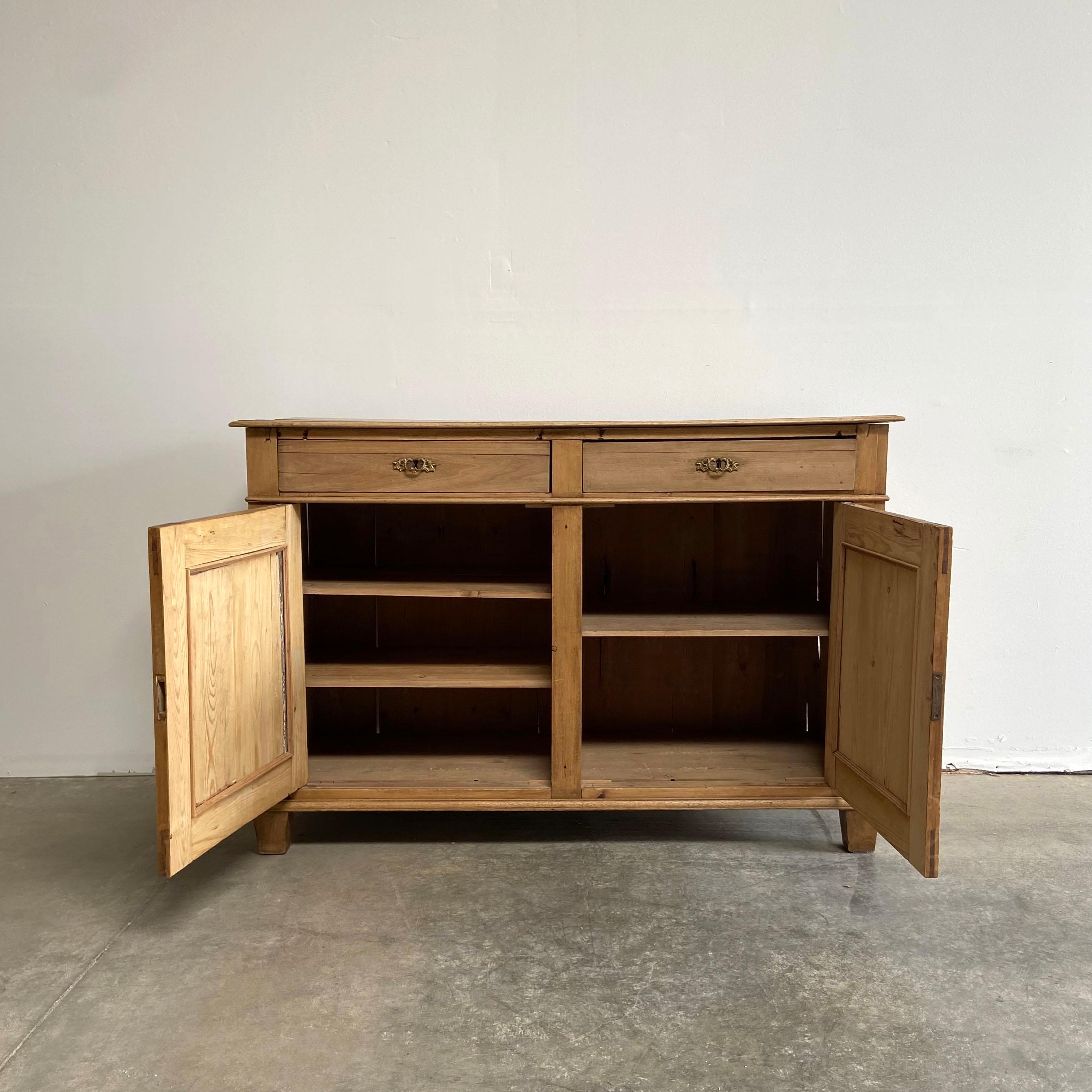 20th Century European Pine Sideboard or Cabinet 4