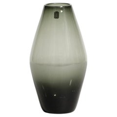 20th Century European, Smoked glass vase