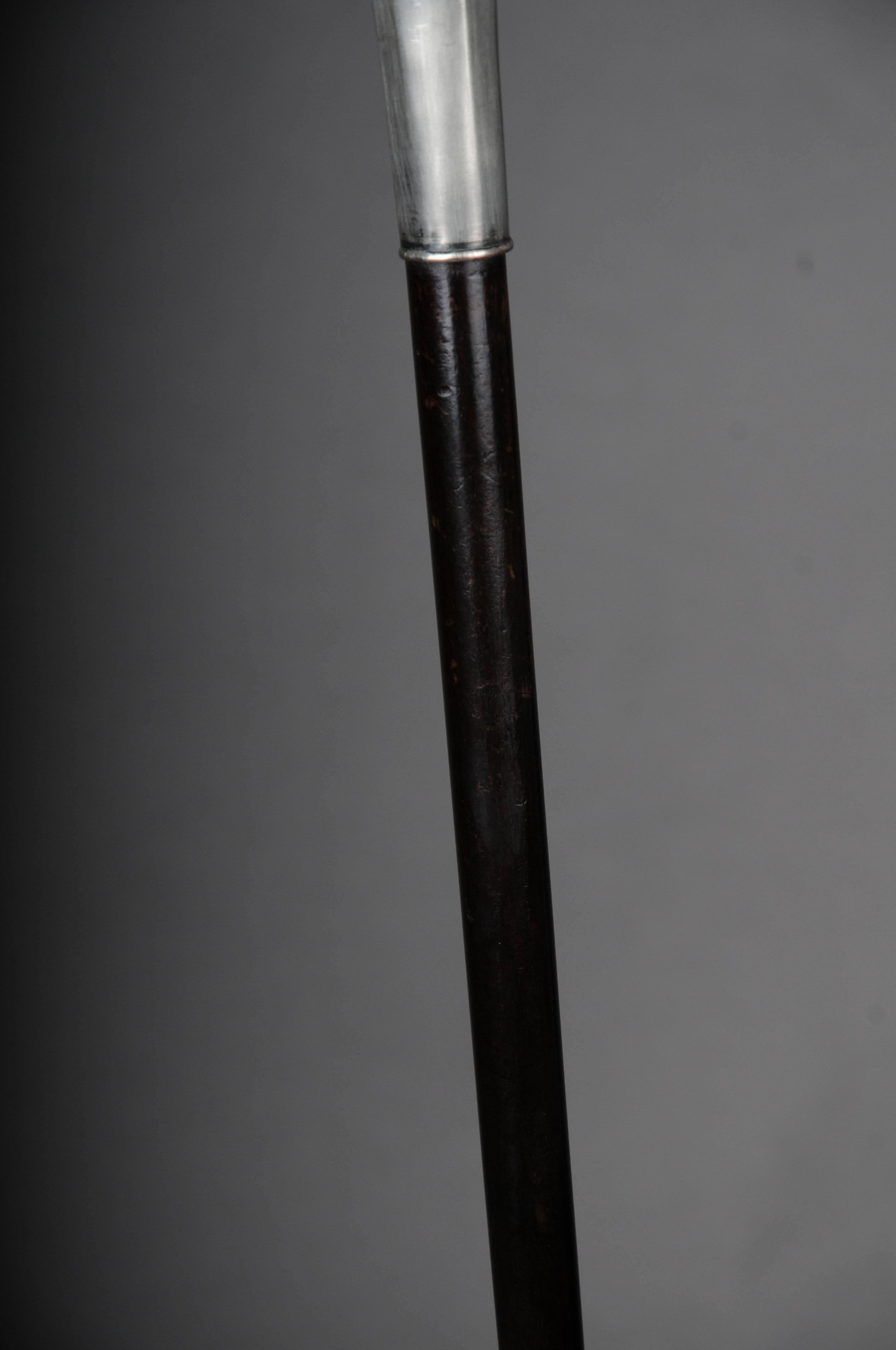 20th Century Exceptional Walking Stick with Tapered Handle In Fair Condition For Sale In Berlin, DE