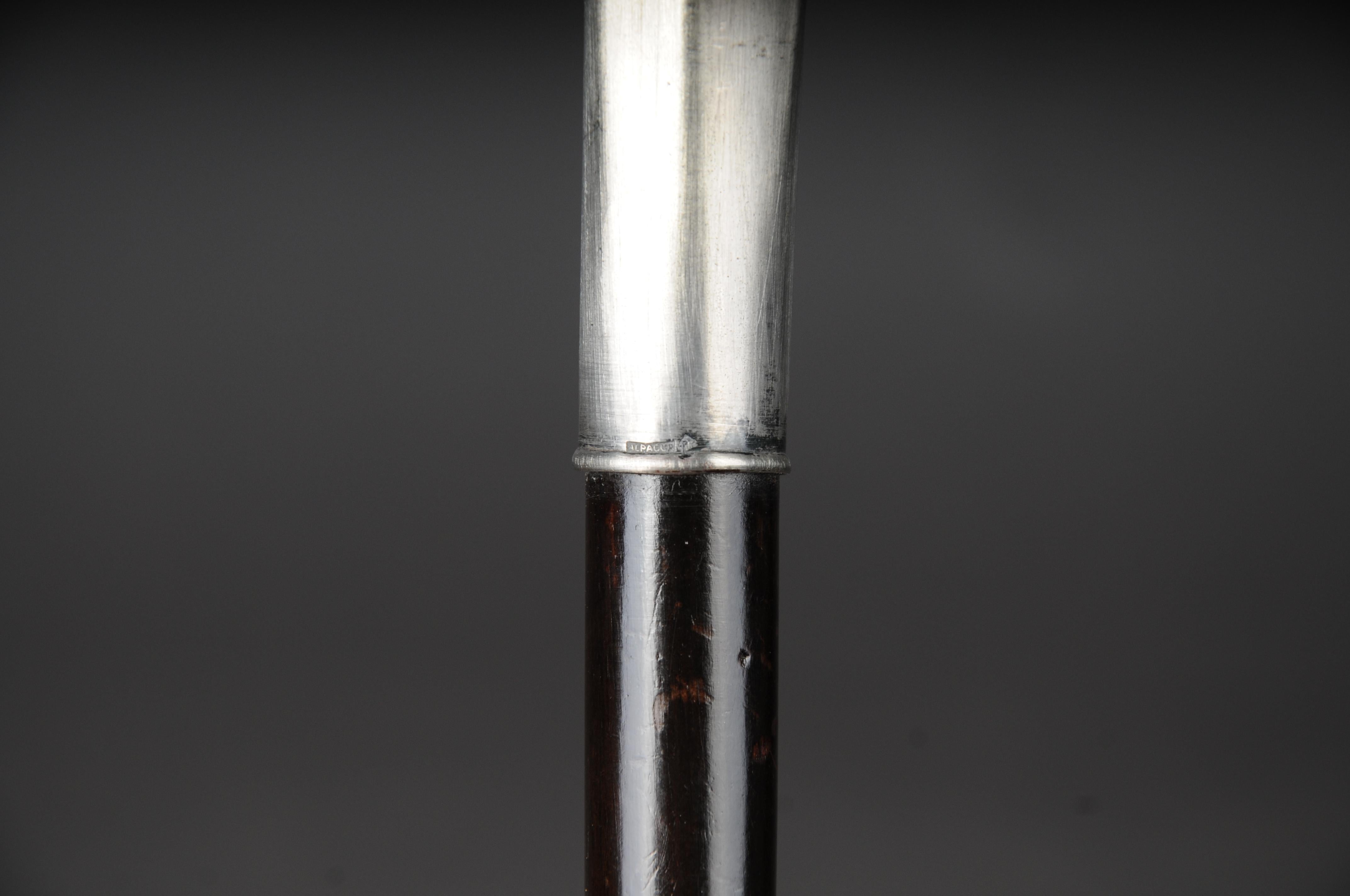 Early 20th Century 20th Century Exceptional Walking Stick with Tapered Handle For Sale