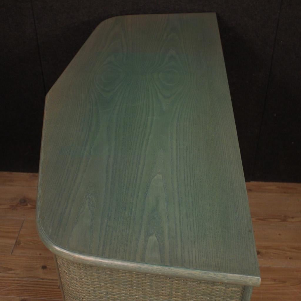 20. Jahrhundert Exotisches Holz Italienisches Design Sideboard:: 1980 5