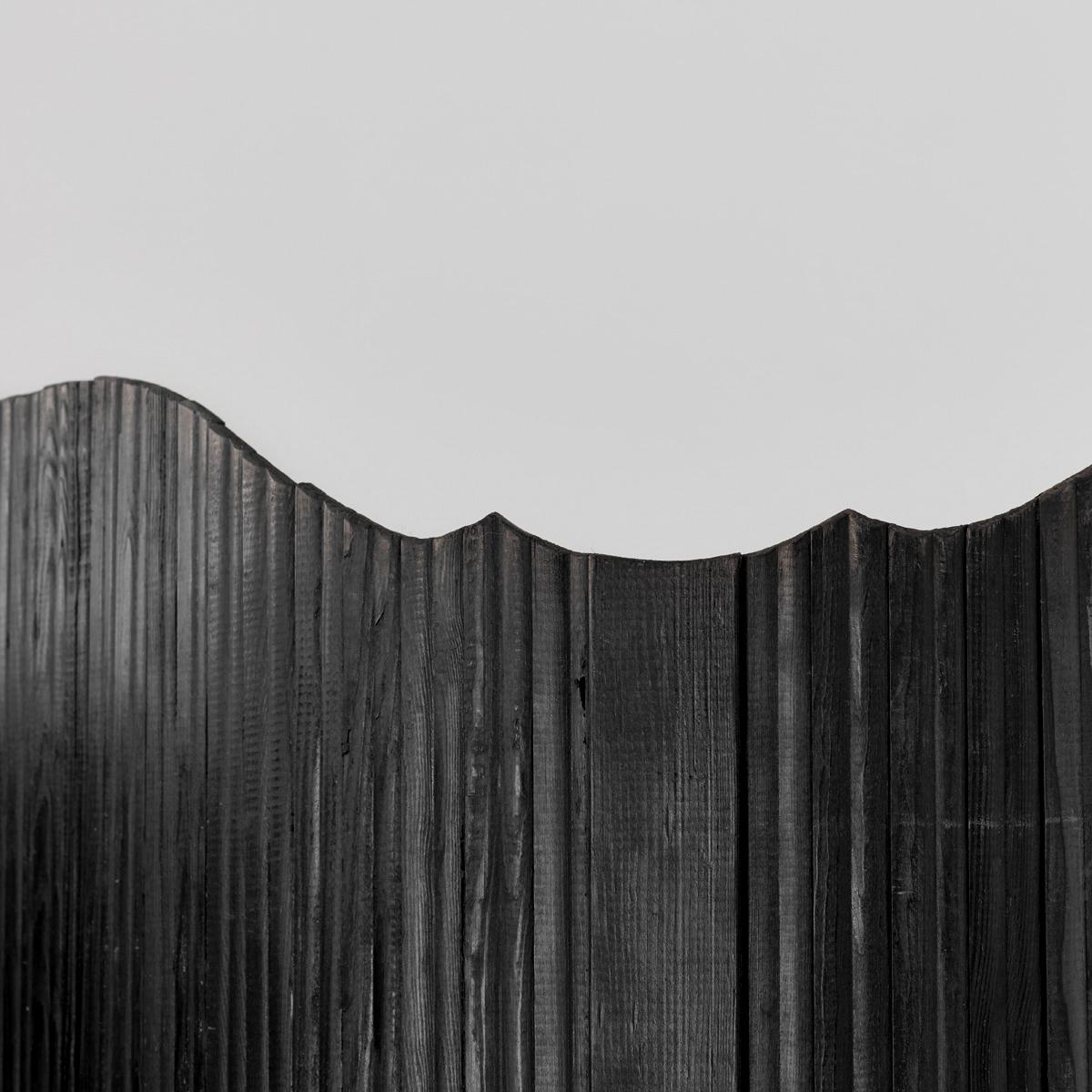 Extralanger Holzschirm im Baumann-Stil des 20. Jahrhunderts im Angebot 2