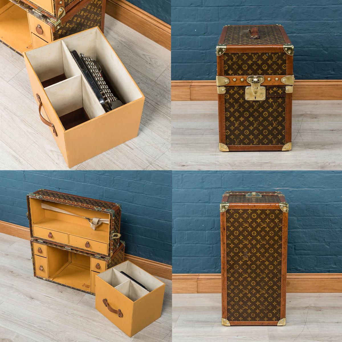 Äußerst seltene Louis Vuitton Hemingway-Truhe des 20. Jahrhunderts, ca. 1935 4
