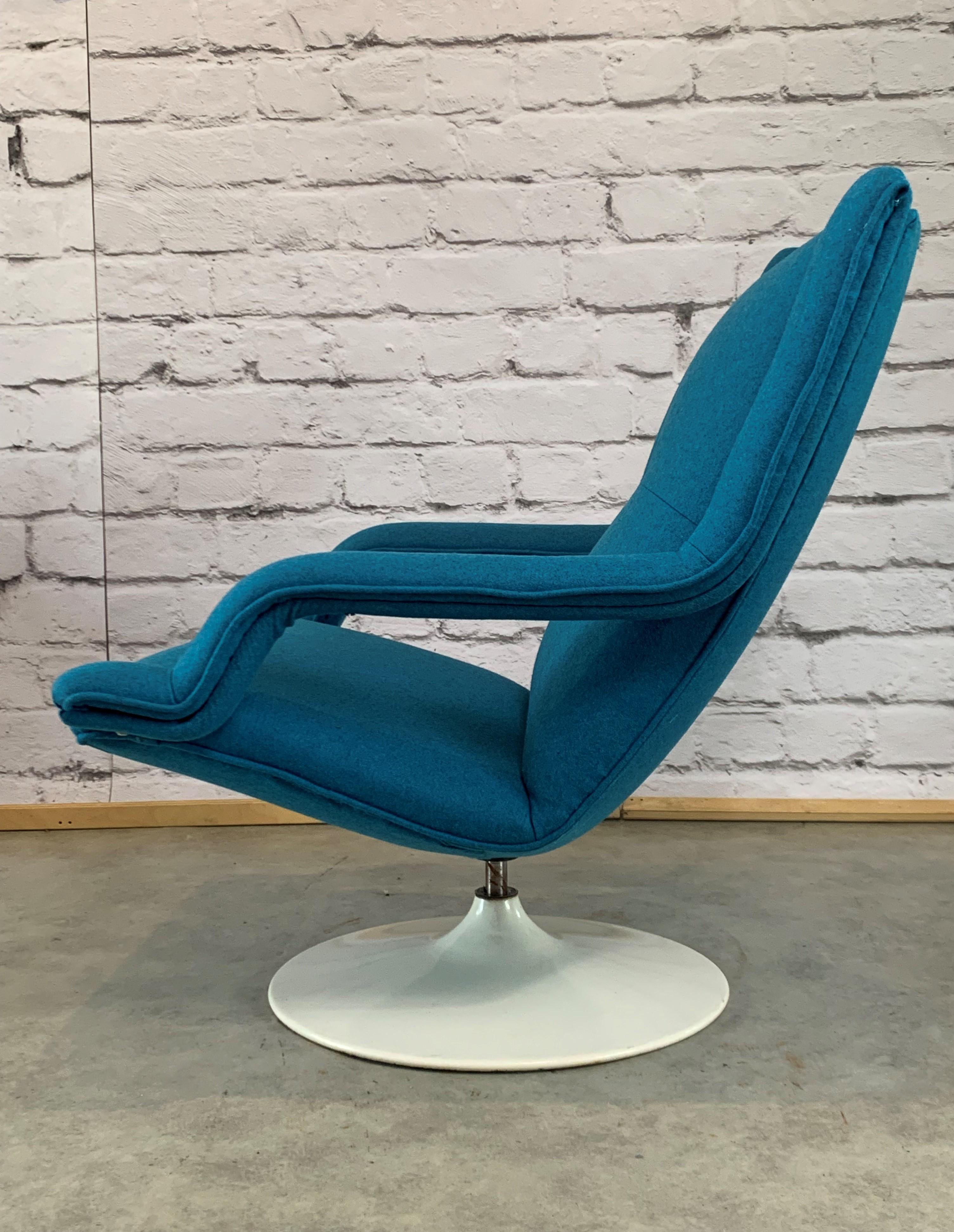 20th Century F140 Swivel Chair by Geoffrey Harcourt for Artifort, 1970s 5