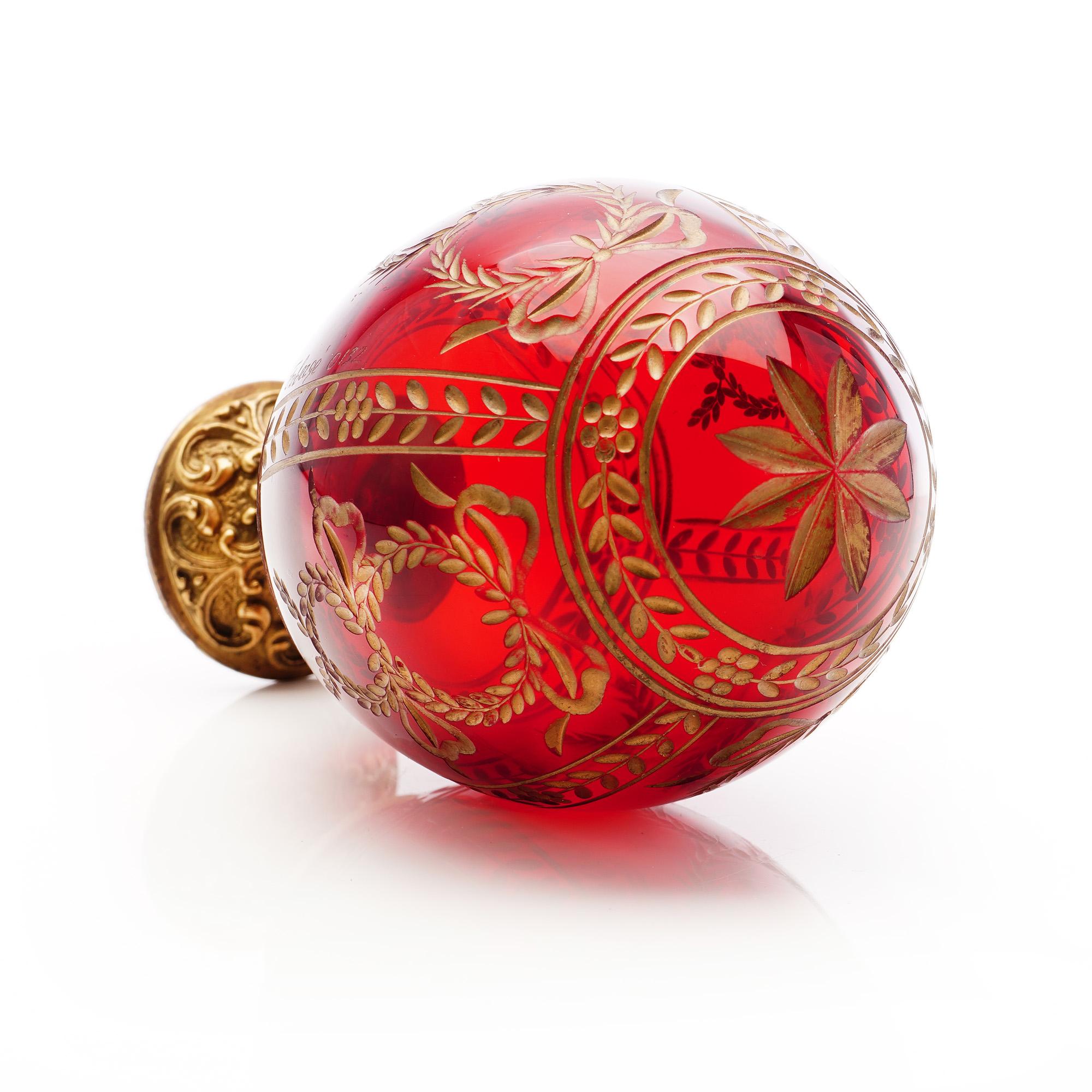 crystal faberge egg