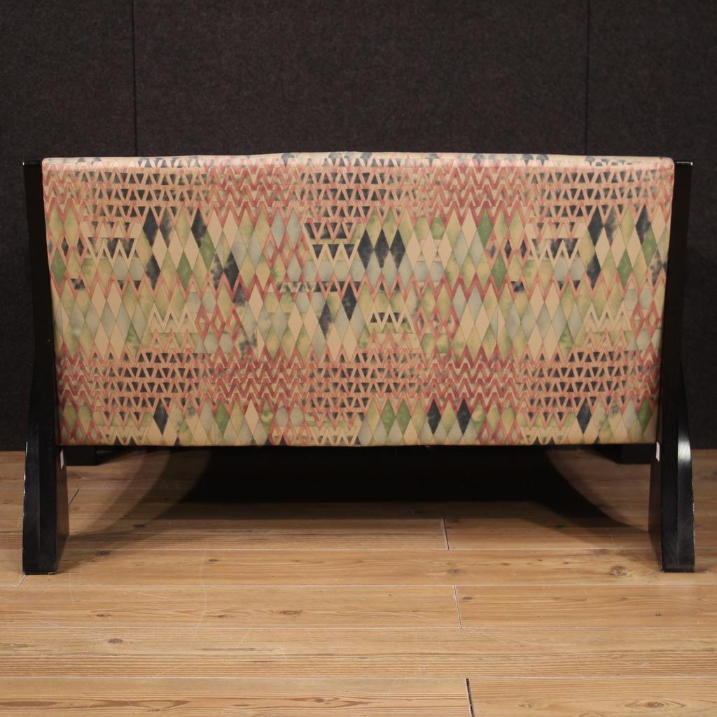 canapé Cassina Hill House en tissu et bois du 20e siècle Art Nouveau en vente 4