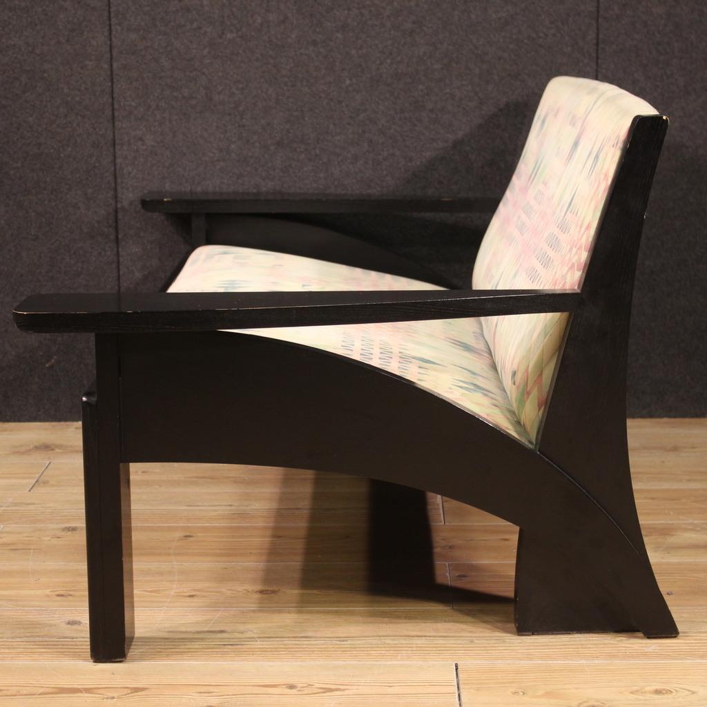 Canapé italien des années 80. Meubles produits par Cassina, avec marque et numéro de série (édition limitée, voir photo) d'une ligne fabuleuse et d'un ameublement agréable. Canapé Hill House conçu par Charles Rennie Mackintosh dans son style Art
