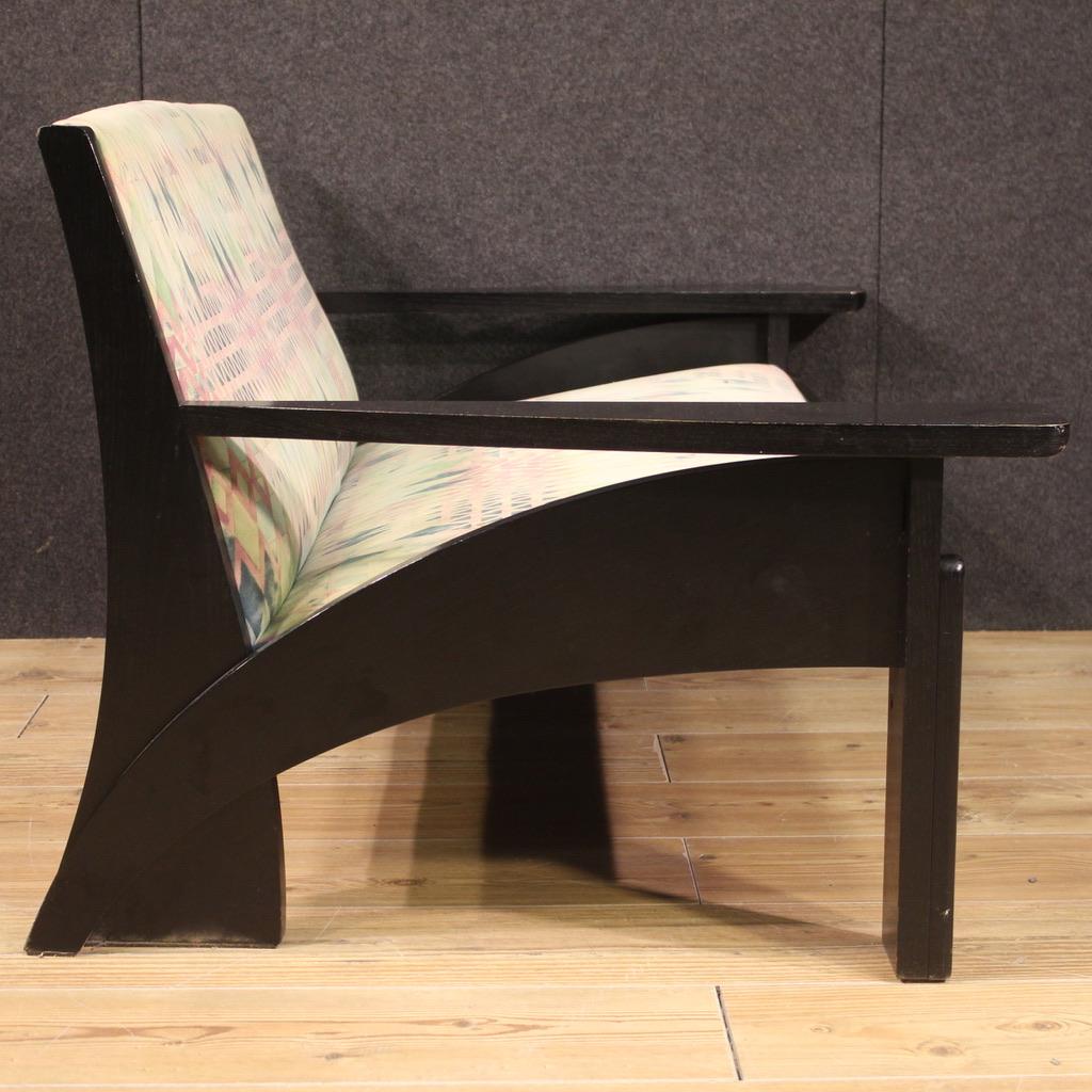 canapé Cassina Hill House en tissu et bois du 20e siècle Art Nouveau en vente 3