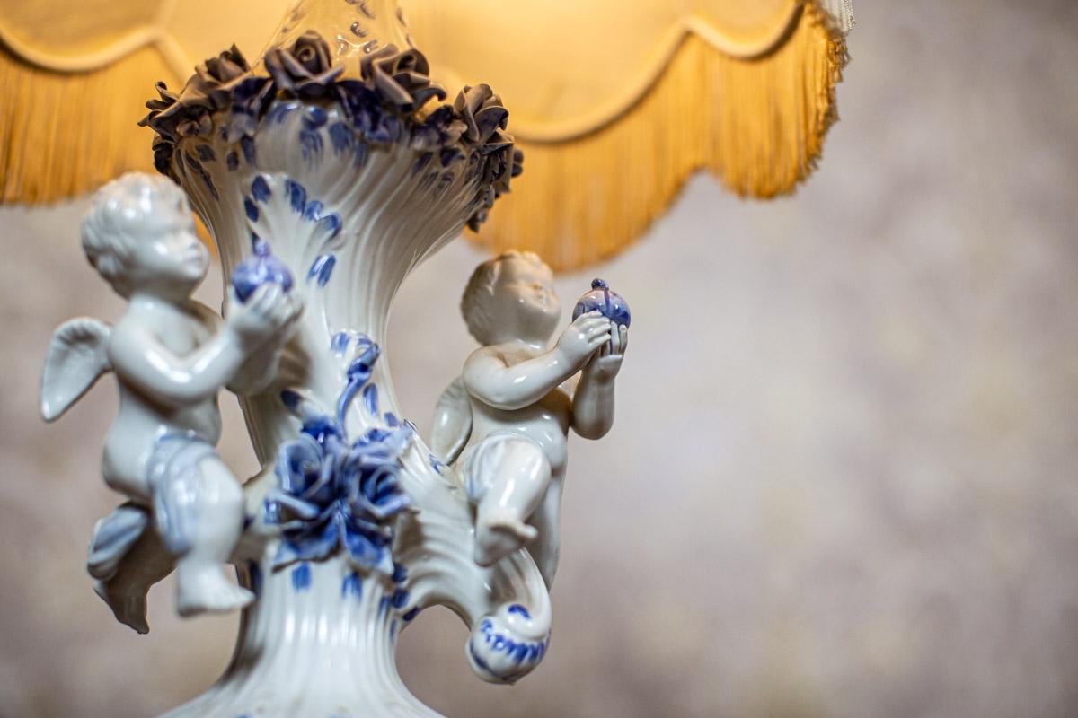 20th-Century Faïence Table Lamp from Delft 1