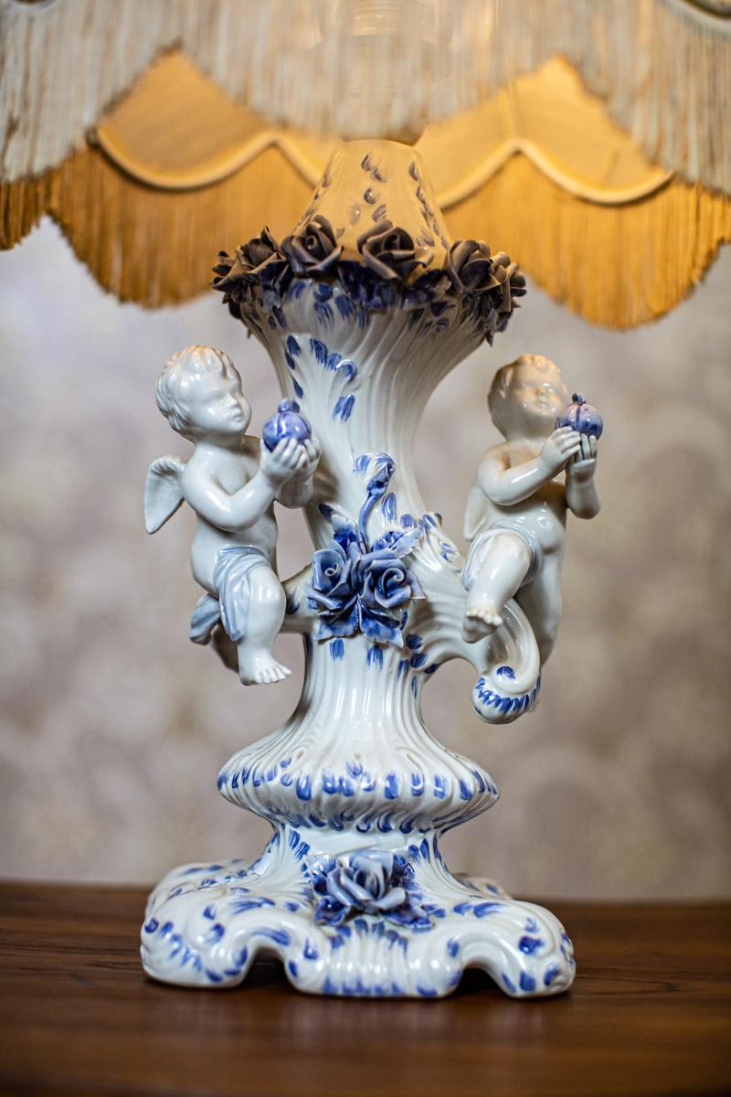 20th-Century Faïence Table Lamp from Delft 2