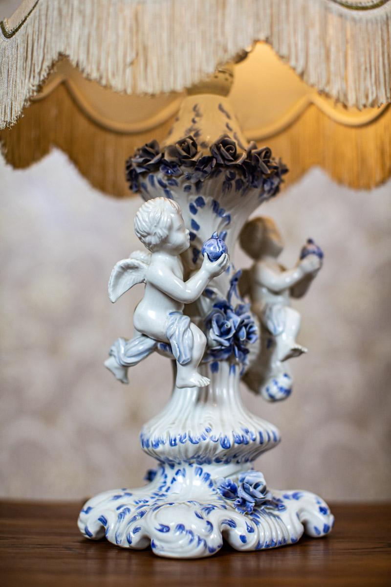 20th-Century Faïence Table Lamp from Delft 3