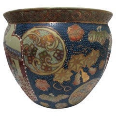 Jardiniere Famille Rose del XX secolo