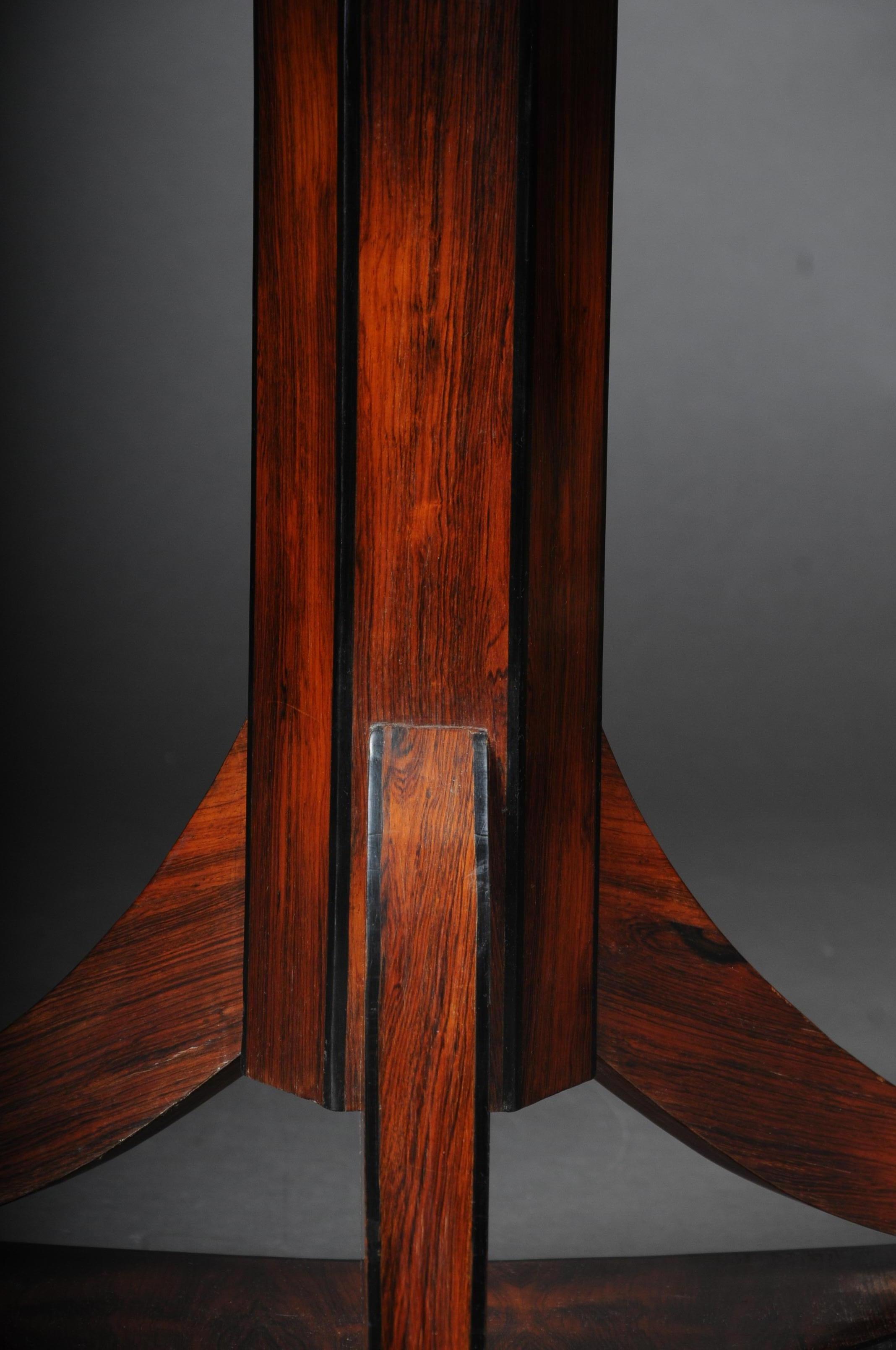 20th Century Fancy Round Folding Table in Biedermeier Style For Sale 11