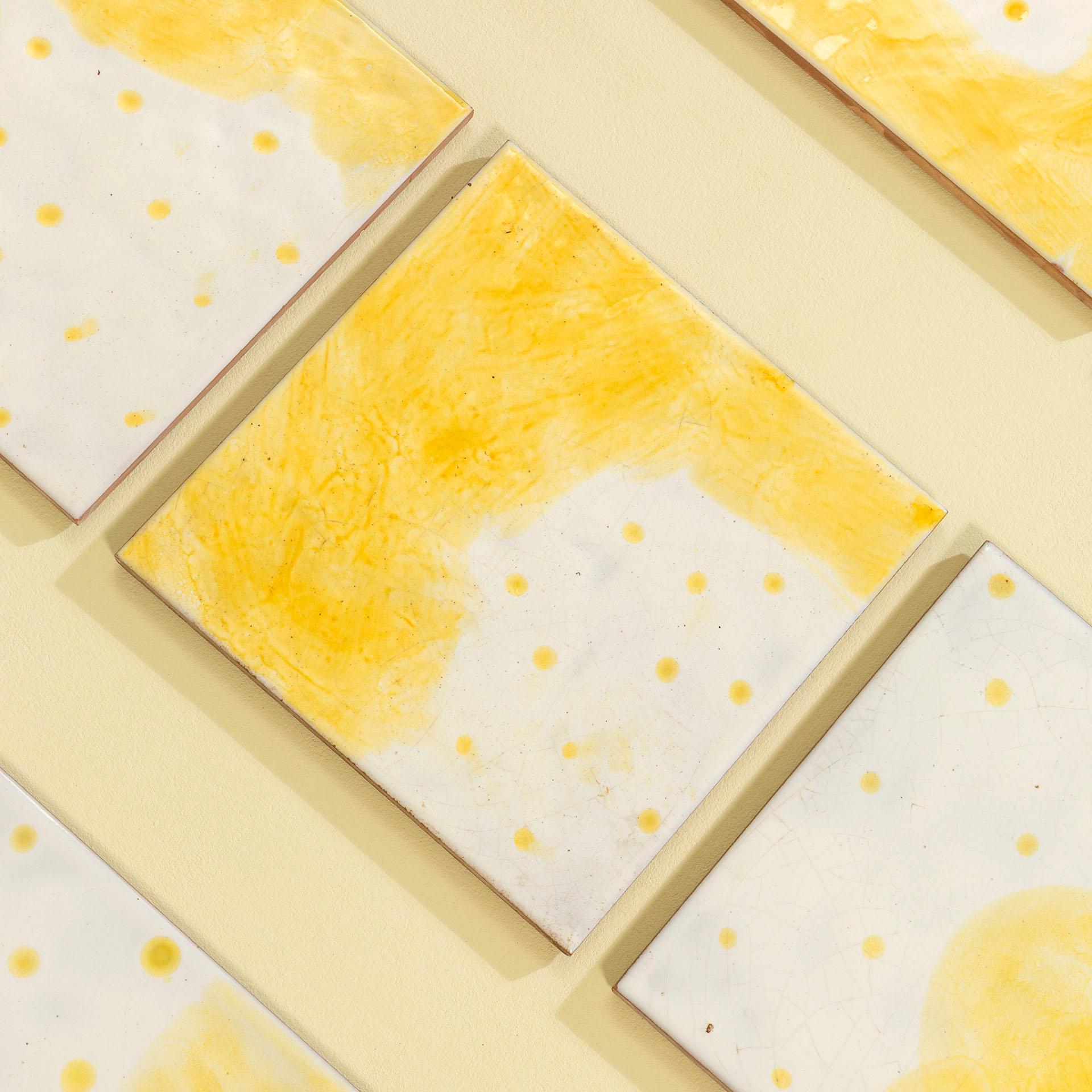 Mid-Century Modern 20e siècle, Fausto Melotti Ensemble de 28 carreaux de céramique, 1970 en vente