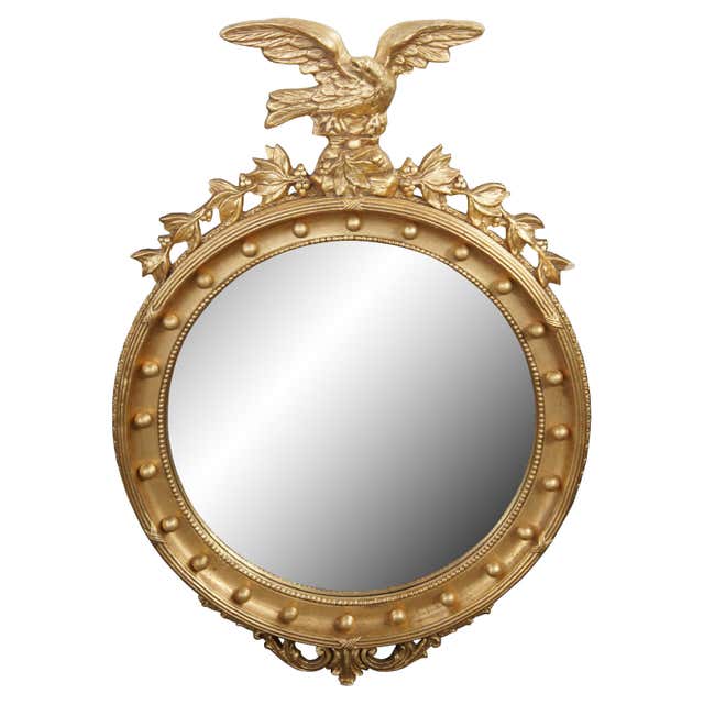 Antique French Louis XIII Style Figural Repousse Brass Octagonal Wall ...