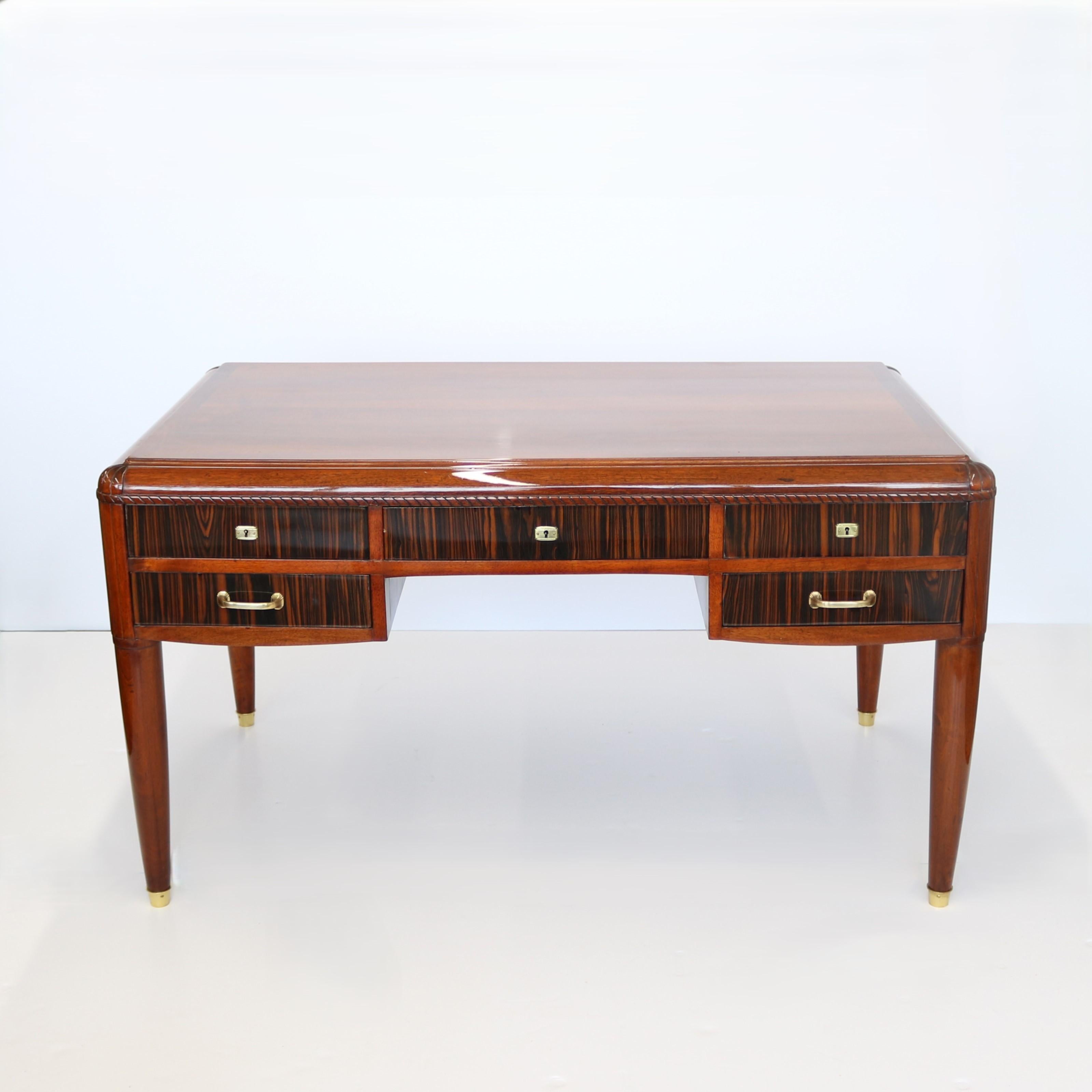 Bureau Art Déco du 20ème siècle, France. Bon état - En vente à New York, NY
