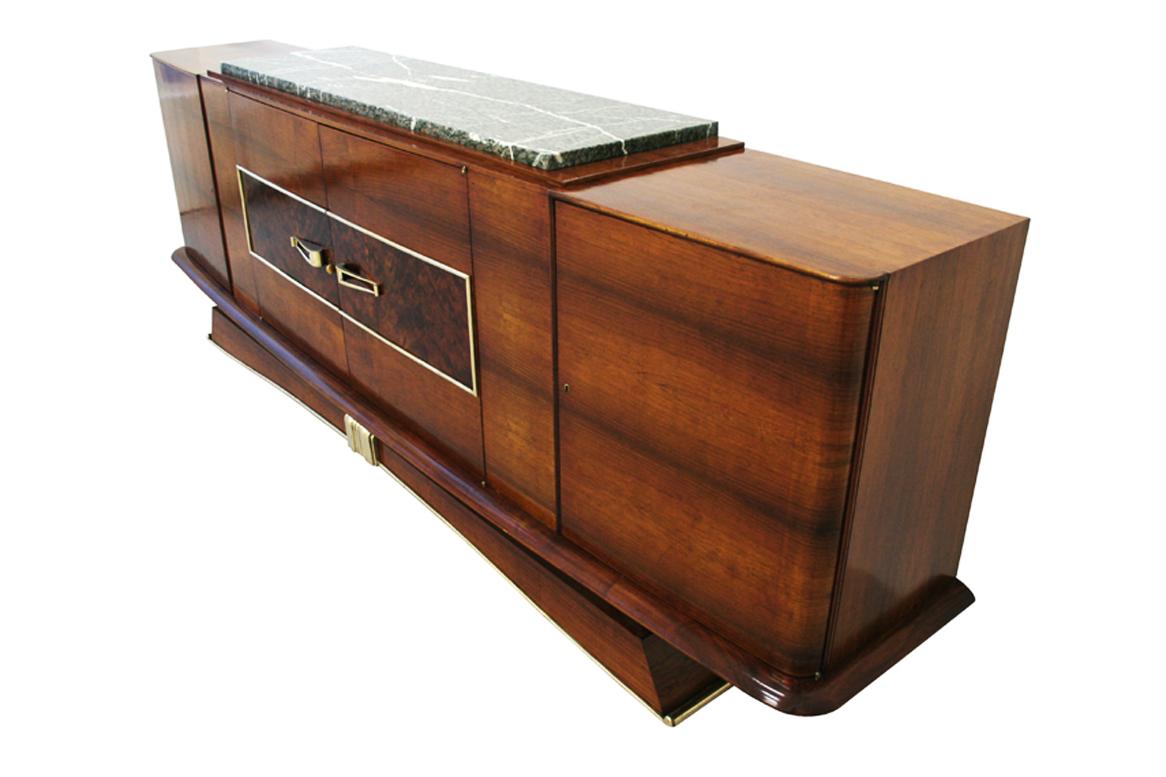 20th Century Fine Art Deco Sideboard. Vienna, c. 1930. For Sale 4