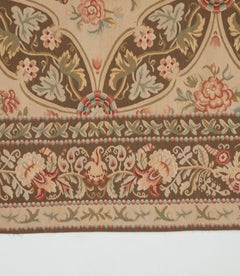 20th Century Fine Aubusson Carpet of Savonnerie Design