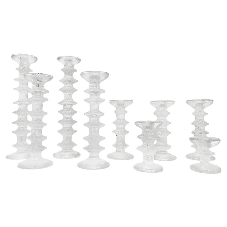 Timo Sarpaneva Festivo Candlesticks, Mid-20th Century