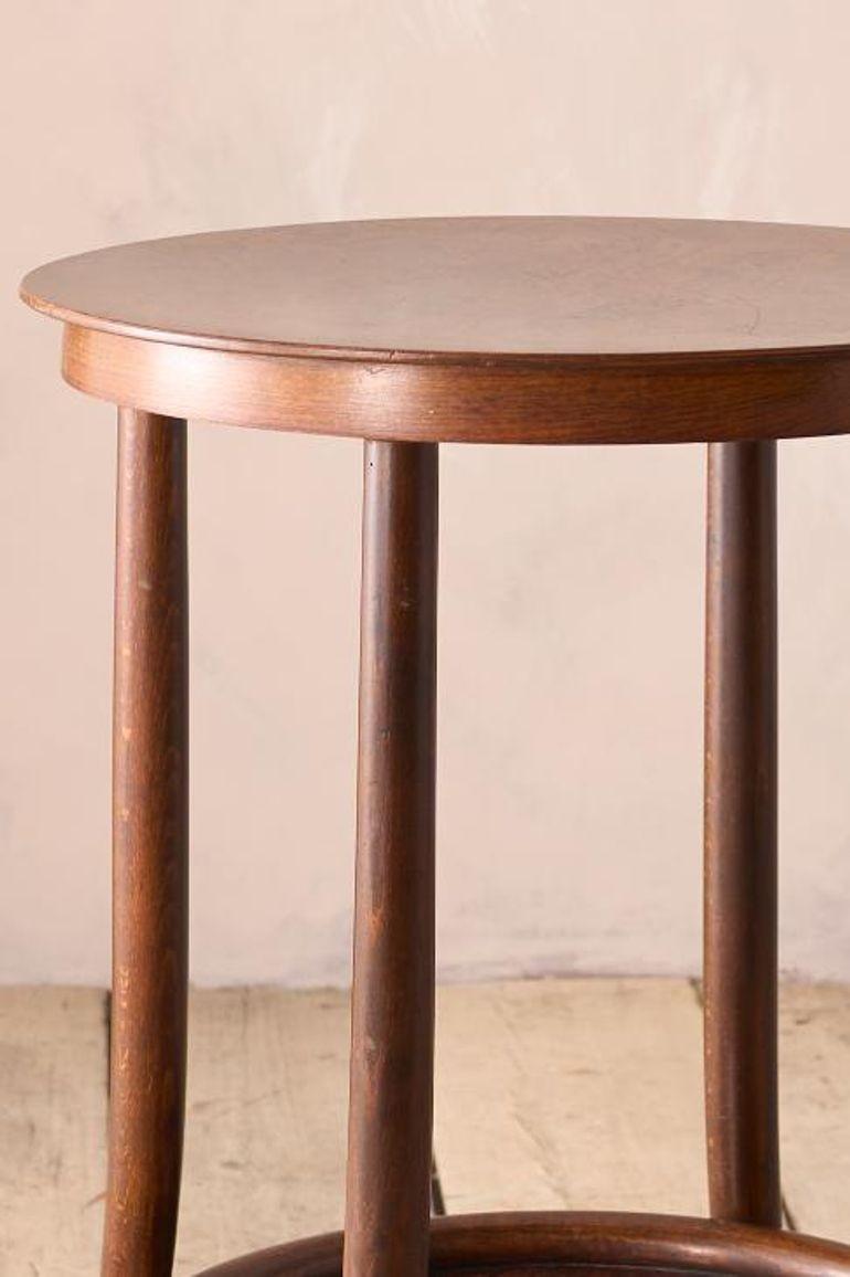 20th Century 20th century Fischel Bentwood side table For Sale