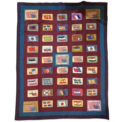 20th Century Flag Flannel with Wool Borders