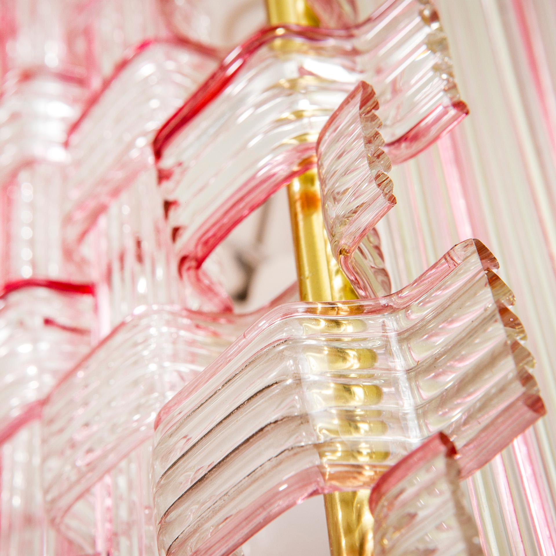 siglo XX, Flavio Poli para Seguso Pareja de búcaros de pared en cristal de Murano en Bueno estado para la venta en Turin, Turin