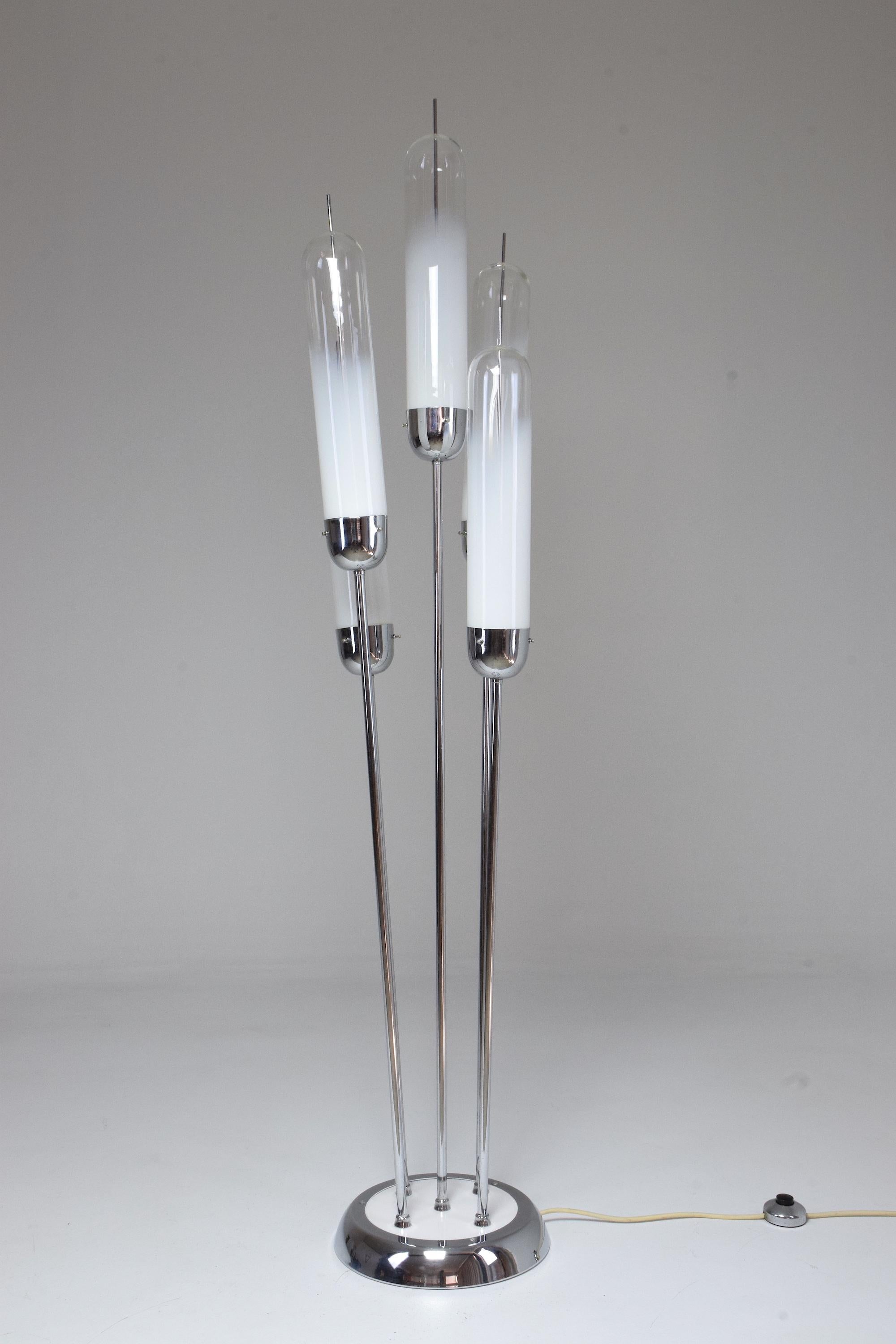 20th Century Floor Lamp in Murano Glass by Carlo Nason for Mazzega, 1970s In Good Condition For Sale In Paris, FR