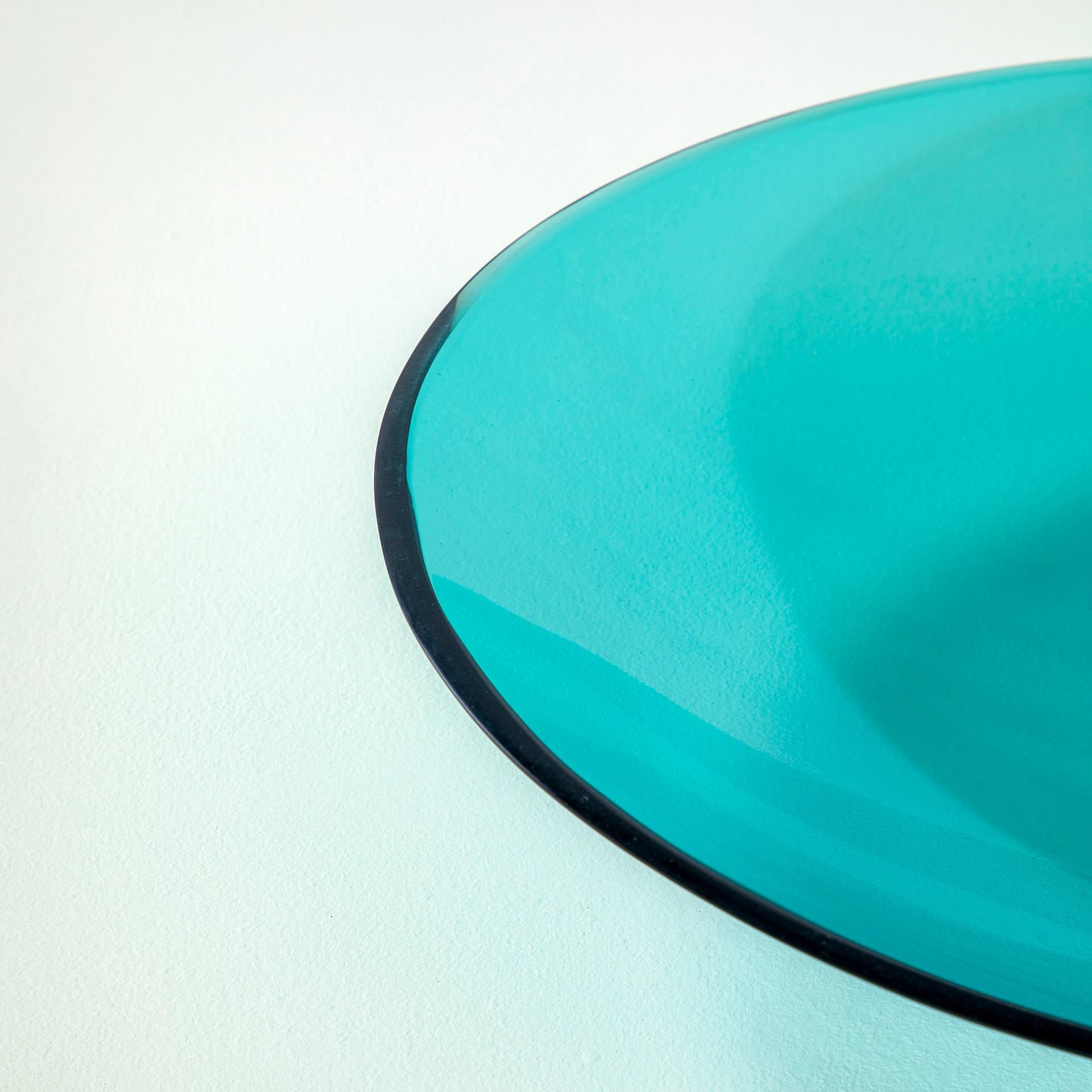 Italian 20th Century, Fontana Arte Glass Centerpice 1950 in vendita