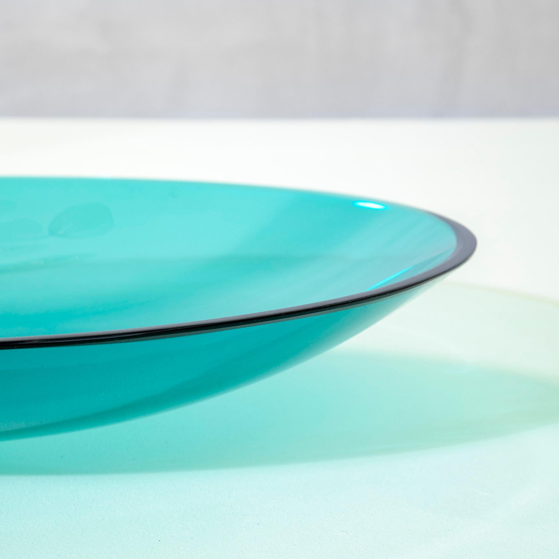Mid-20th Century 20th Century, Fontana Arte Glass Centerpice 1950 in vendita