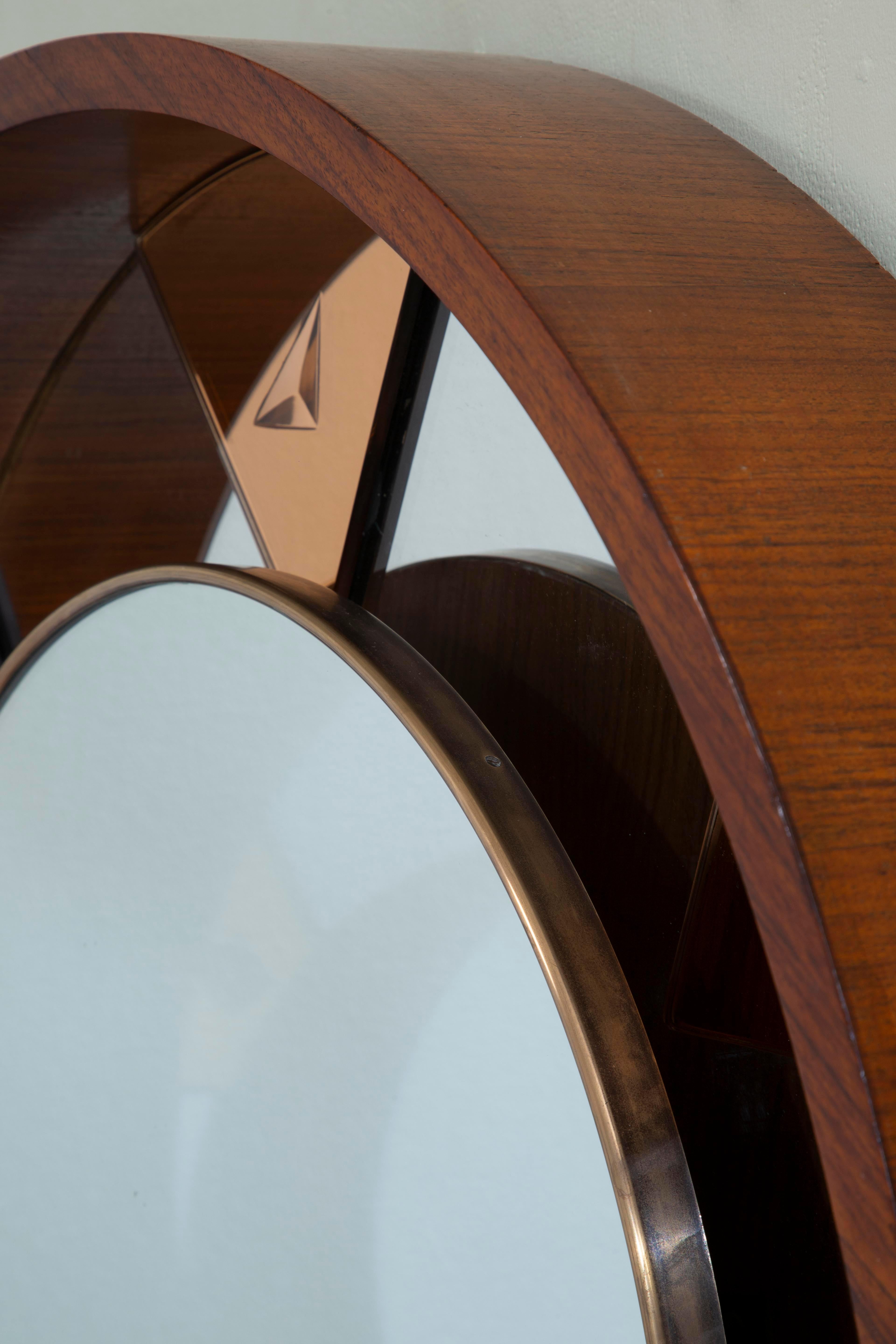 20e siècle, Fontana Arte Miroir mural éclairé 1950 en vente 5