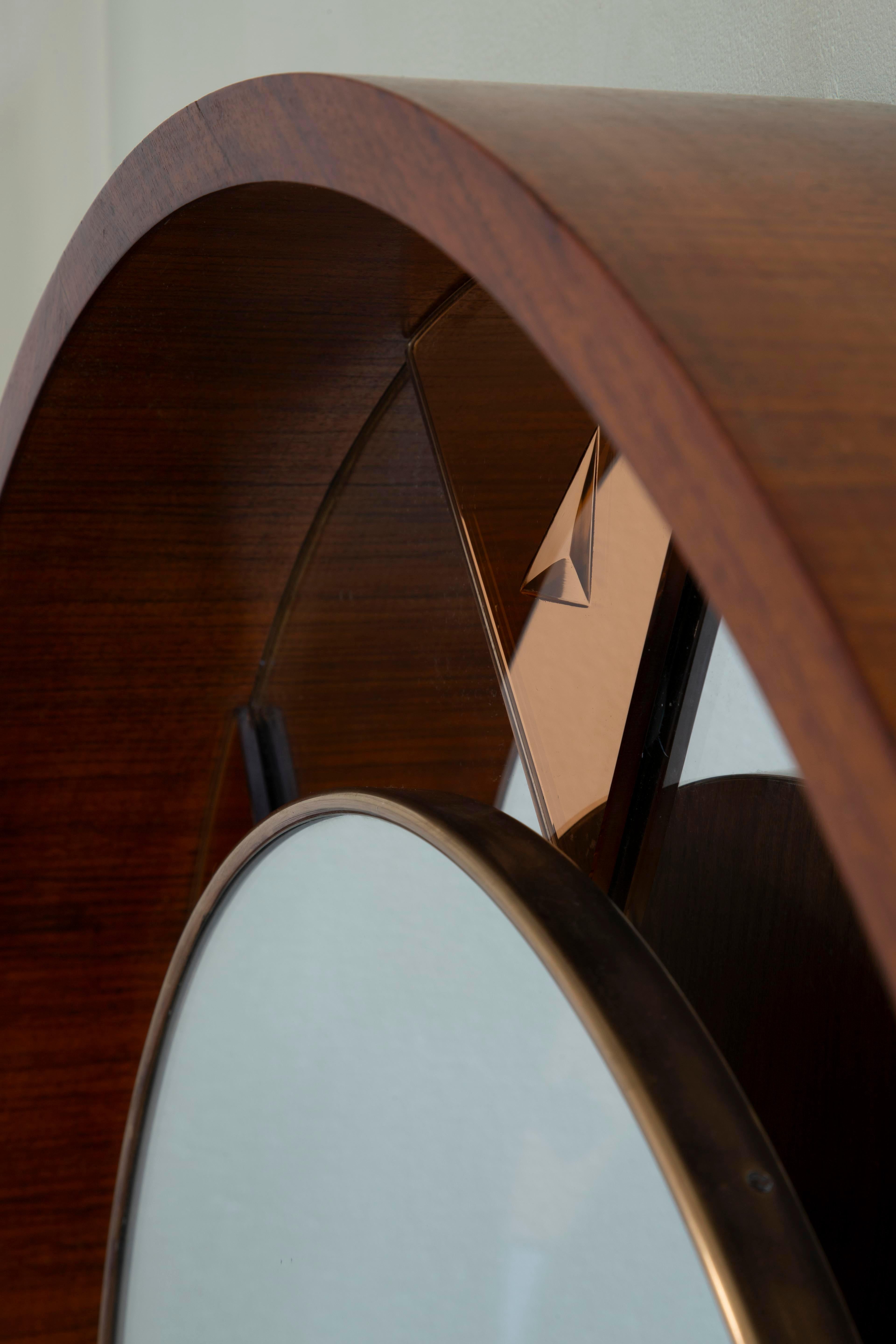 20e siècle, Fontana Arte Miroir mural éclairé 1950 en vente 6