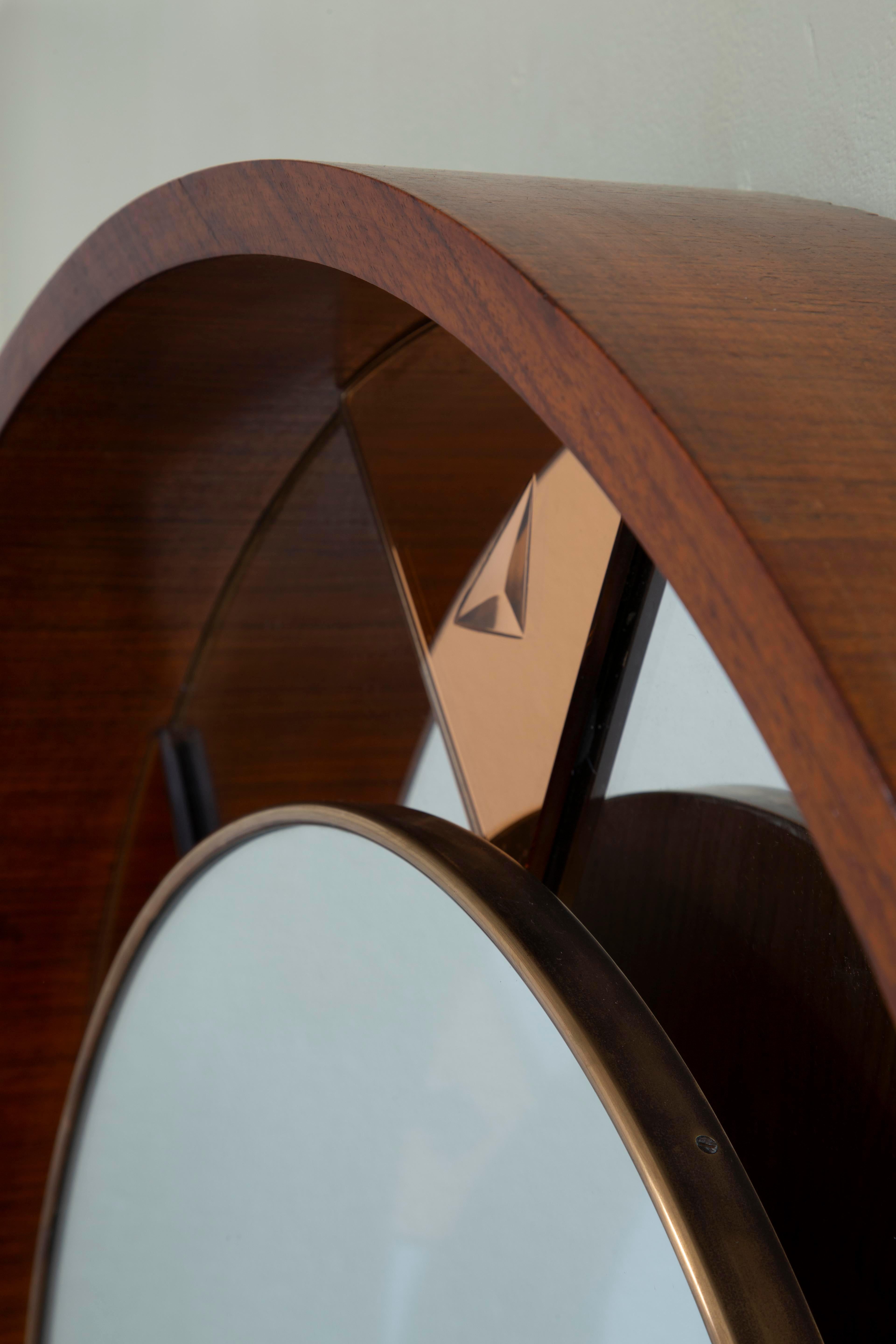 20e siècle, Fontana Arte Miroir mural éclairé 1950 en vente 7