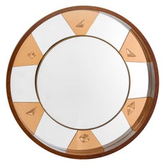 20th Century, Fontana Arte Illuminated Wall Mirror 1950