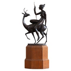 Escultura de bronce del siglo XX de Tore Strindberg