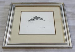 20th Century Framed Modern Illustration A.P. Litho Signed Norman Rockwell, 1947