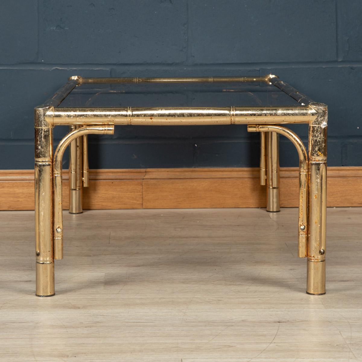 20th Century France Brass Coffee Table Attributable To Maison Jansen, c.1970 In Good Condition For Sale In Royal Tunbridge Wells, Kent