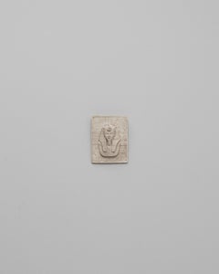 20th Century France Ceramic King Tut Wall Plaque