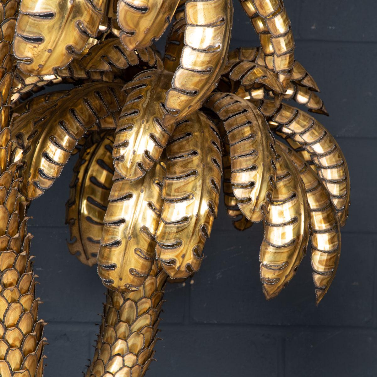 Lampadaire français du 20e siècle en forme de palmier de la Maison Jansen, vers 1970 en vente 8